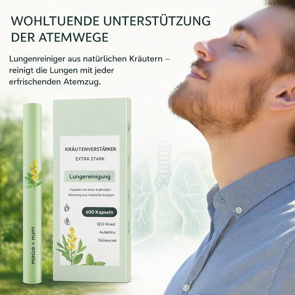 Nikotinfreier Atemreiniger | Frische Atmung | Kräuter-Diffusor | LuftRein