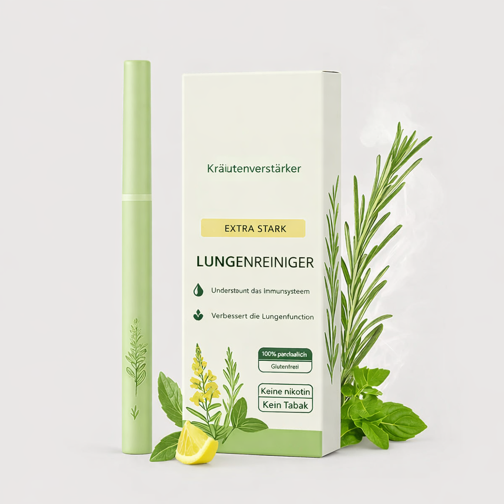 Nikotinfreier Atemreiniger | Frische Atmung | Kräuter-Diffusor | LuftRein
