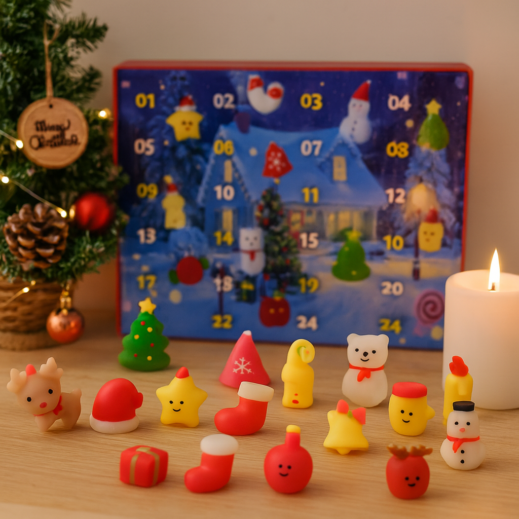 Adventskalender mit 24 Überraschungen – Countdown bis Weihnachten