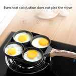 Nonstick Egg Frying Pan | Make 4 at once!