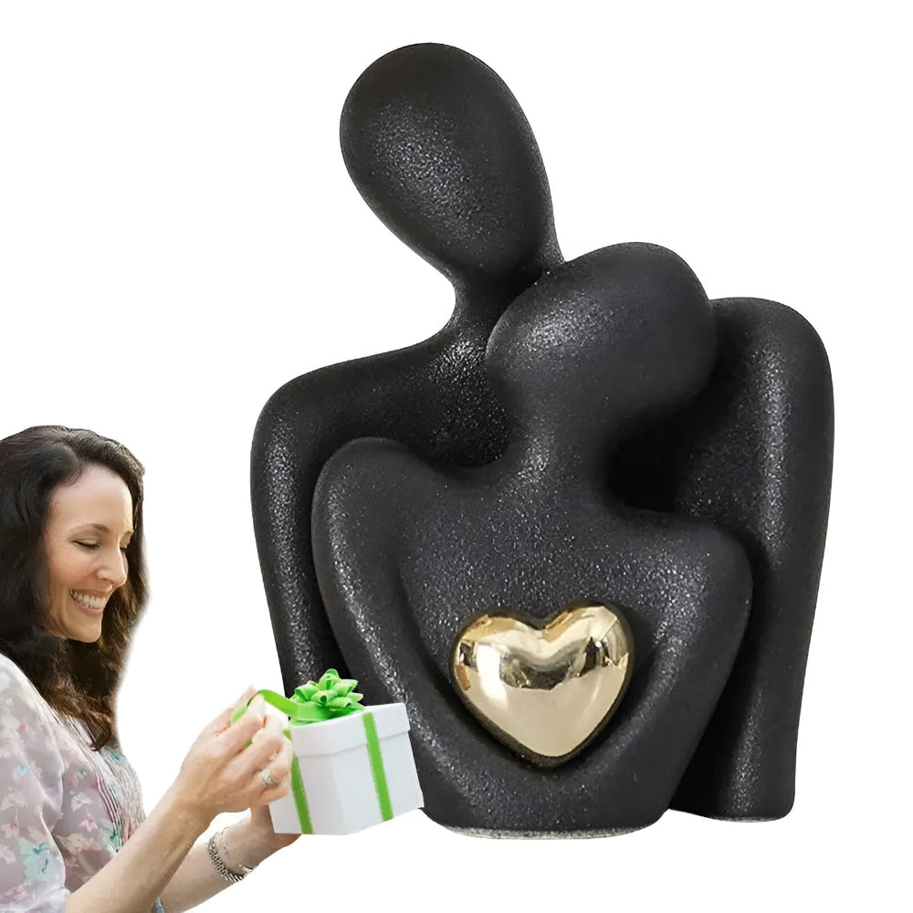 Elegante Figurine für Paare im minimalistischen Stil