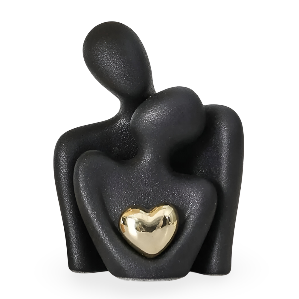 Elegante Figurine für Paare im minimalistischen Stil