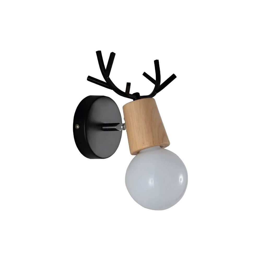 Elegante Wandlampe mit Geweih-Design – Stilvolles LED-Licht für jedes Zuhause