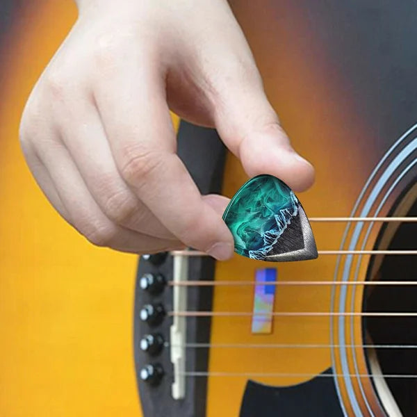 Aurora Borealis Guitar Pick