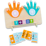 Finger Spiel zur Mathe Lernhilfe nach Montessori