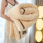 Cloud Warmth | Luxurious Winter Blanket | Dual Layer & Super Soft | Cuddle Blanket for Cold Nights