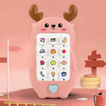 Kinder Telefon mit sensorischem Klang im verspielten Design