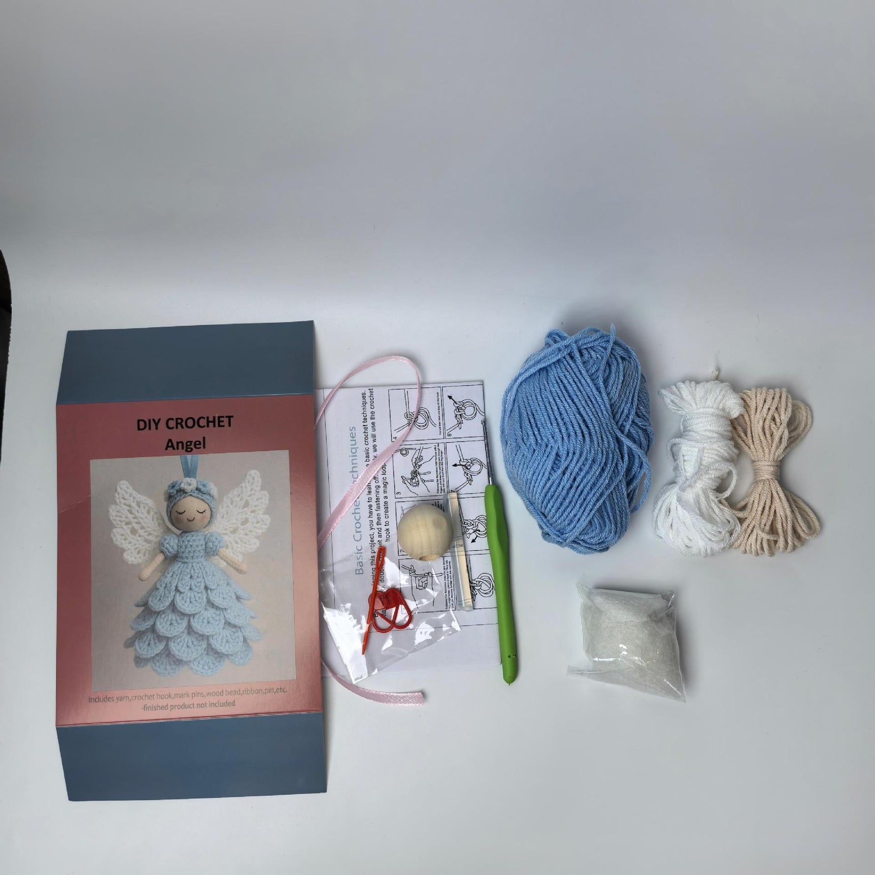 Häkelset für Engel - DIY Bastelset