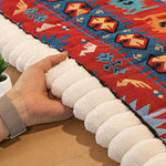 Rutschfester Sofabezug mit buntem Ethnomuster