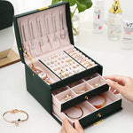 Elegant jewelry storage with style and functionality