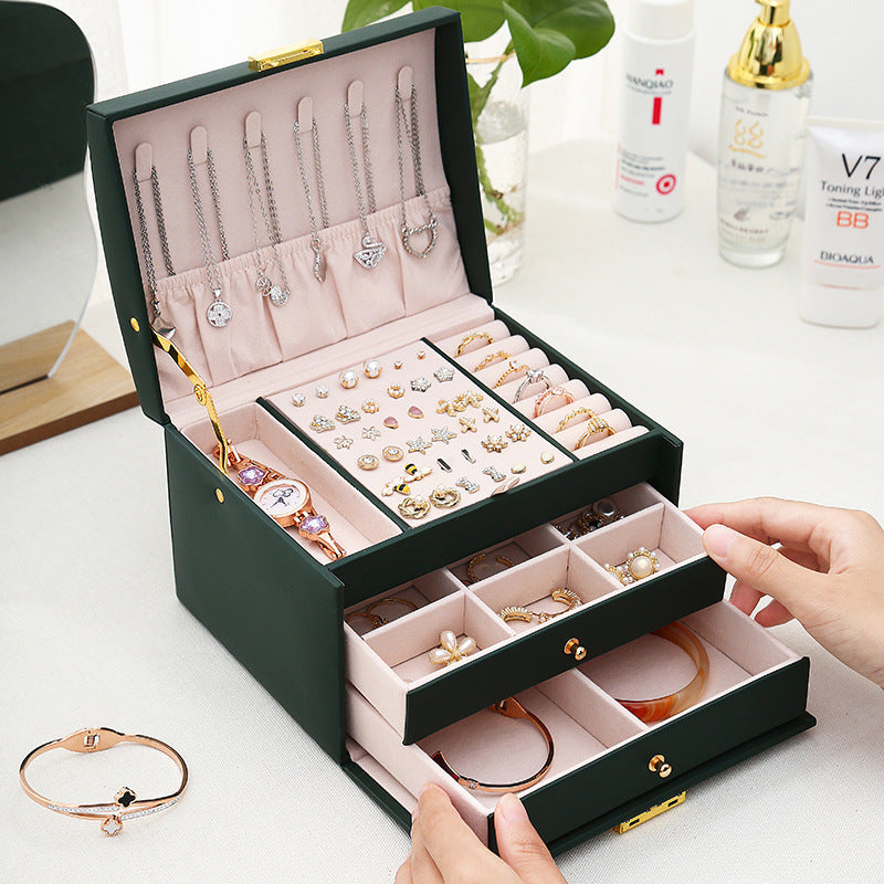 Elegant jewelry storage with style and functionality