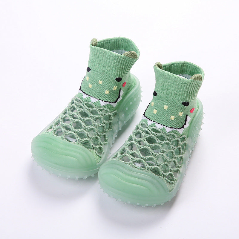 Babysocken im Tiermotiv für barfuß Schuhe