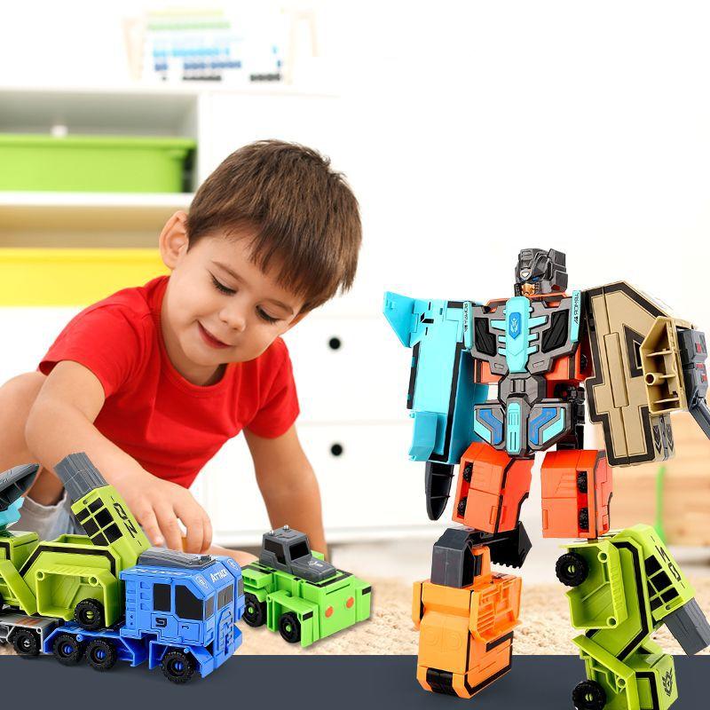 Faltbare Spielzeugautos für Kinder mit Zahlenmotiv
