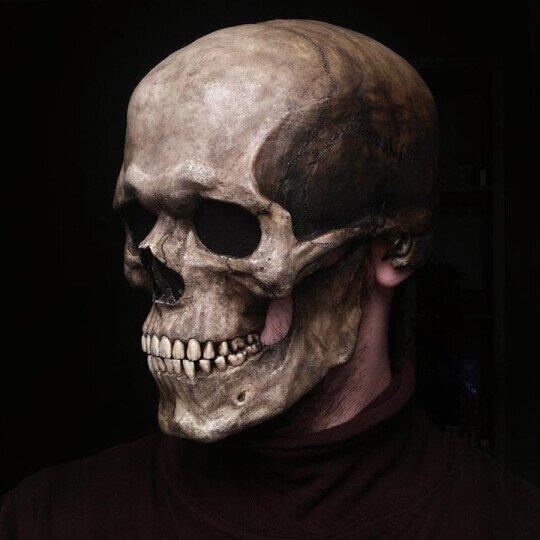 SkullMaster | Bewegliche Totenschädelmaske
