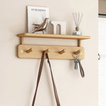 Modern wall coat rack with practical storage space