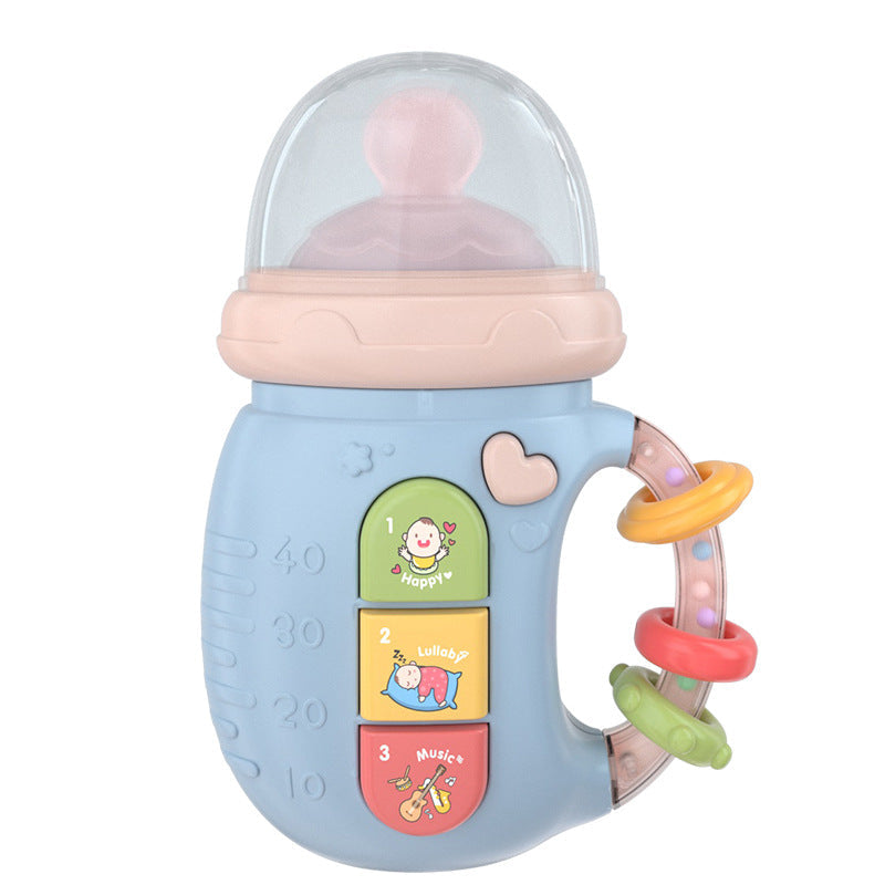 Baby Schnuller mit Rasseln und Beißring – Musikalisches Spielzeug