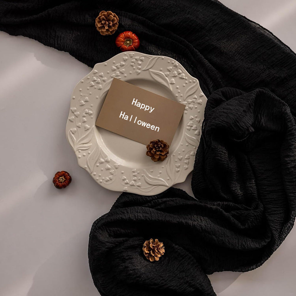 Rustic table runner for unforgettable celebrations