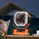Air Freshener – Portable Pedestal Fan with LED for Outdoor Adventures