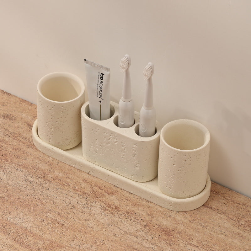 LuxeCare – Stylish Toothbrush Tumbler for Your Bathroom