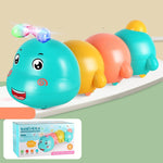 Teilespielzeug für Kinder: Magnetische Krabbelraupe