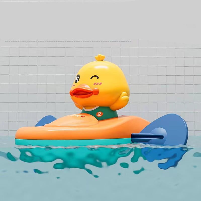 Kajak-Ente Badespielzeug für Kinder – Lustiges Wasserspielzeug