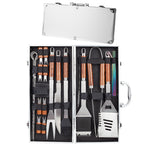 Edelstahl Grillzubehör Set – Perfektion für Grillmeister