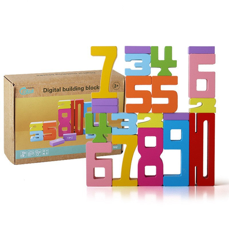 Lernblöcke für Mathe und Zahlen – Pädagogisches Spielzeug