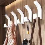 Practical wall hooks for every room – set of 5 with strong hold