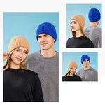 Stylish Women's Knitted Beanie – Stretchy & Comfortable for Everyday Wear