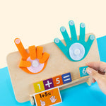 Finger Spiel zur Mathe Lernhilfe nach Montessori