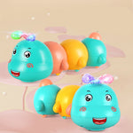 Teilespielzeug für Kinder: Magnetische Krabbelraupe