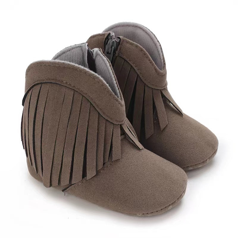 Winterstiefel für Kinder im Cowboy-Stil