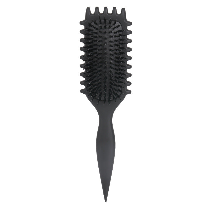 Haarglätterbürste für definierte Locken
