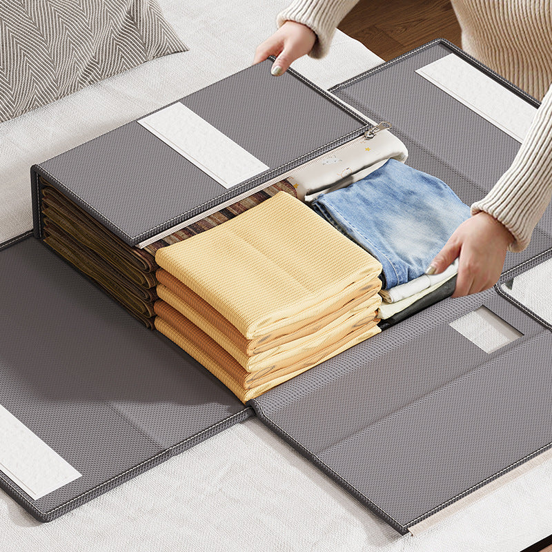 Practical Bedding Organizer with Viewing Window