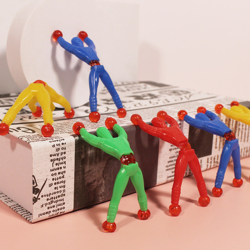 10er Set Kletterspielzeug für Kinder – Klebrige Figuren