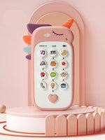 Kinder Telefon mit sensorischem Klang im verspielten Design