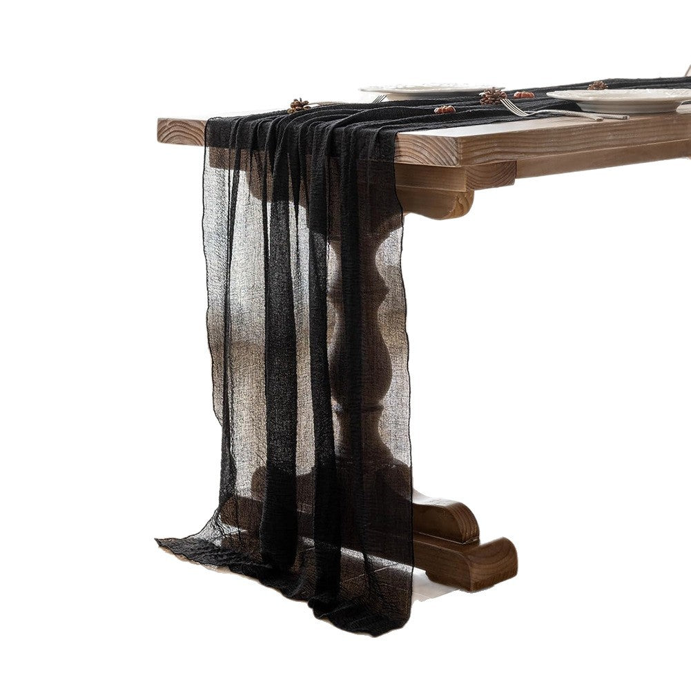 Rustic table runner for unforgettable celebrations