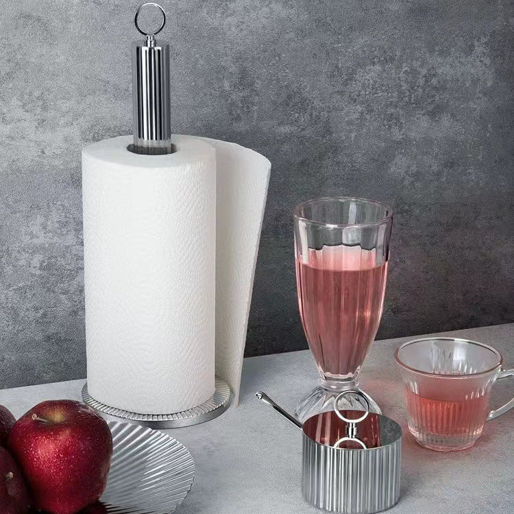 Stylish Stainless Steel Paper Towel Holder for Modern Kitchens