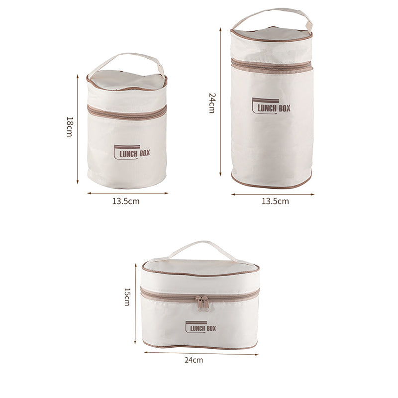 Isolierte Edelstahl-Lunchbox für frische Mahlzeiten unterwegs