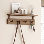 Modern wall coat rack with practical storage space