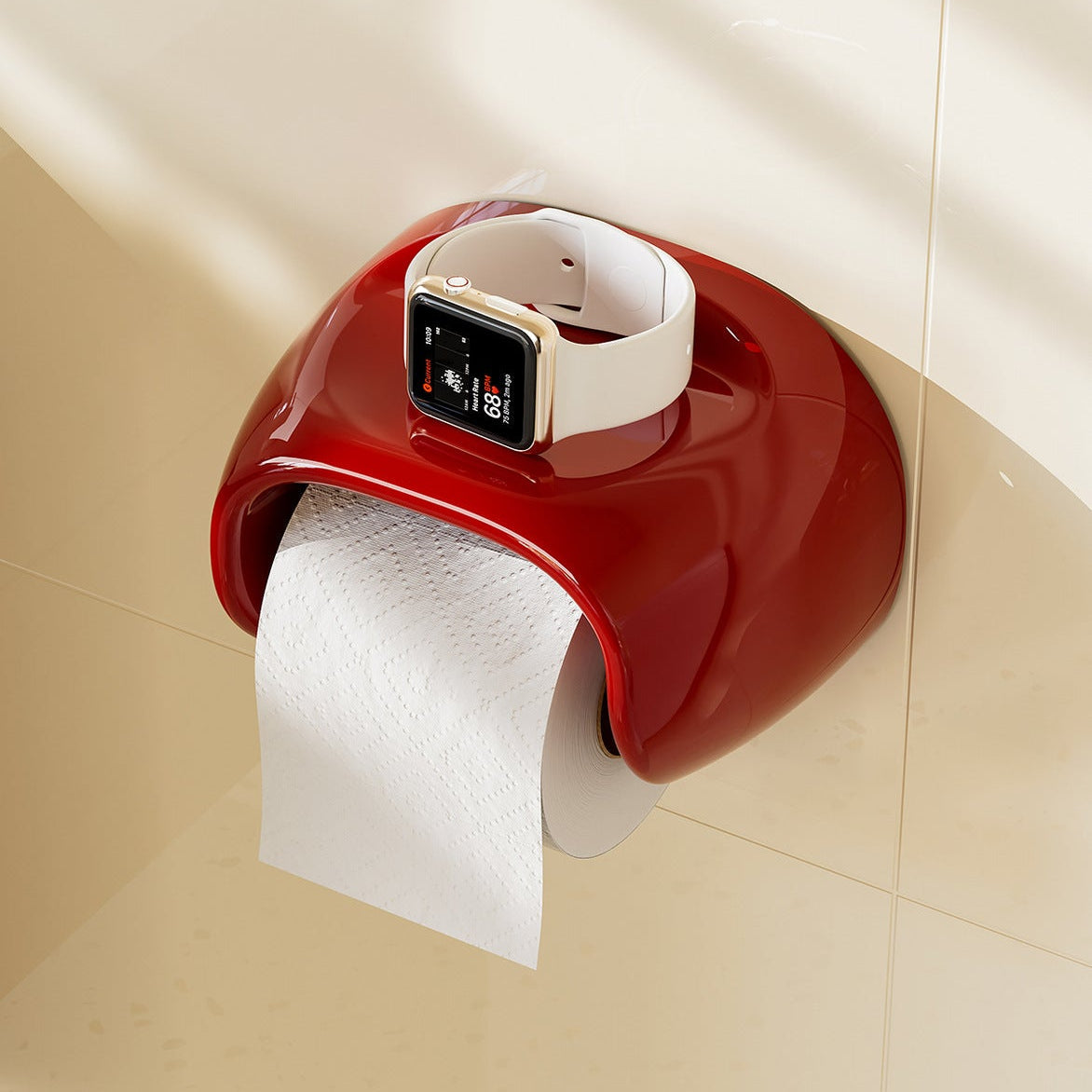 Eleganter Toilettenpapierhalter ohne Bohren für Ihr Badezimmer