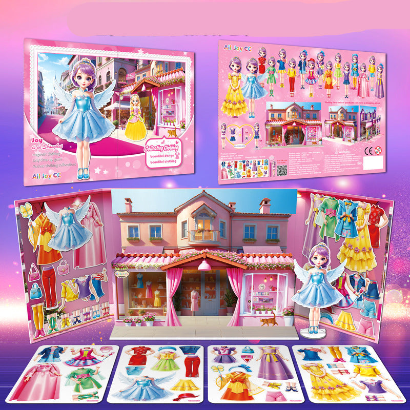 Spielbuch im modischen Faltformat für Kinder