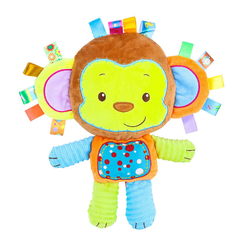 Babysensorisches Kuscheltier aus Plüsch