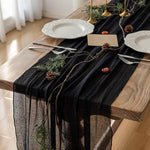 Rustic table runner for unforgettable celebrations