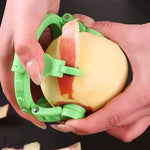 Fruchtzauber | Kompakter Handheld Obstschäler mit Komfortgriff