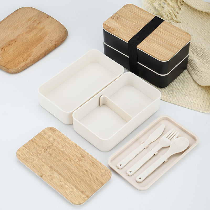 Smart Bento Box with Cutlery for On the Go – Ideal for Every Meal
