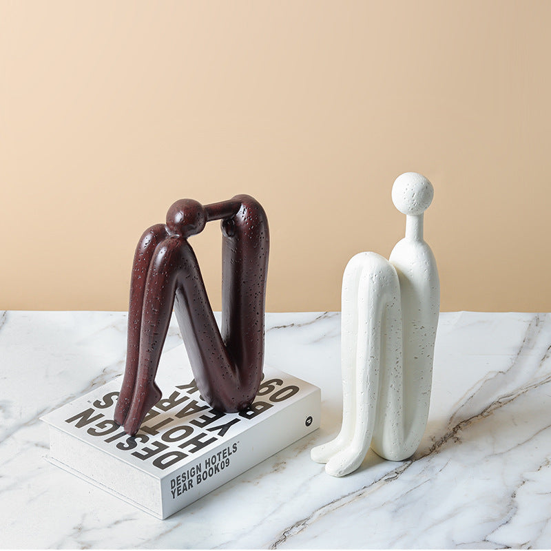 Artful Metal Bookends for Stylish Order