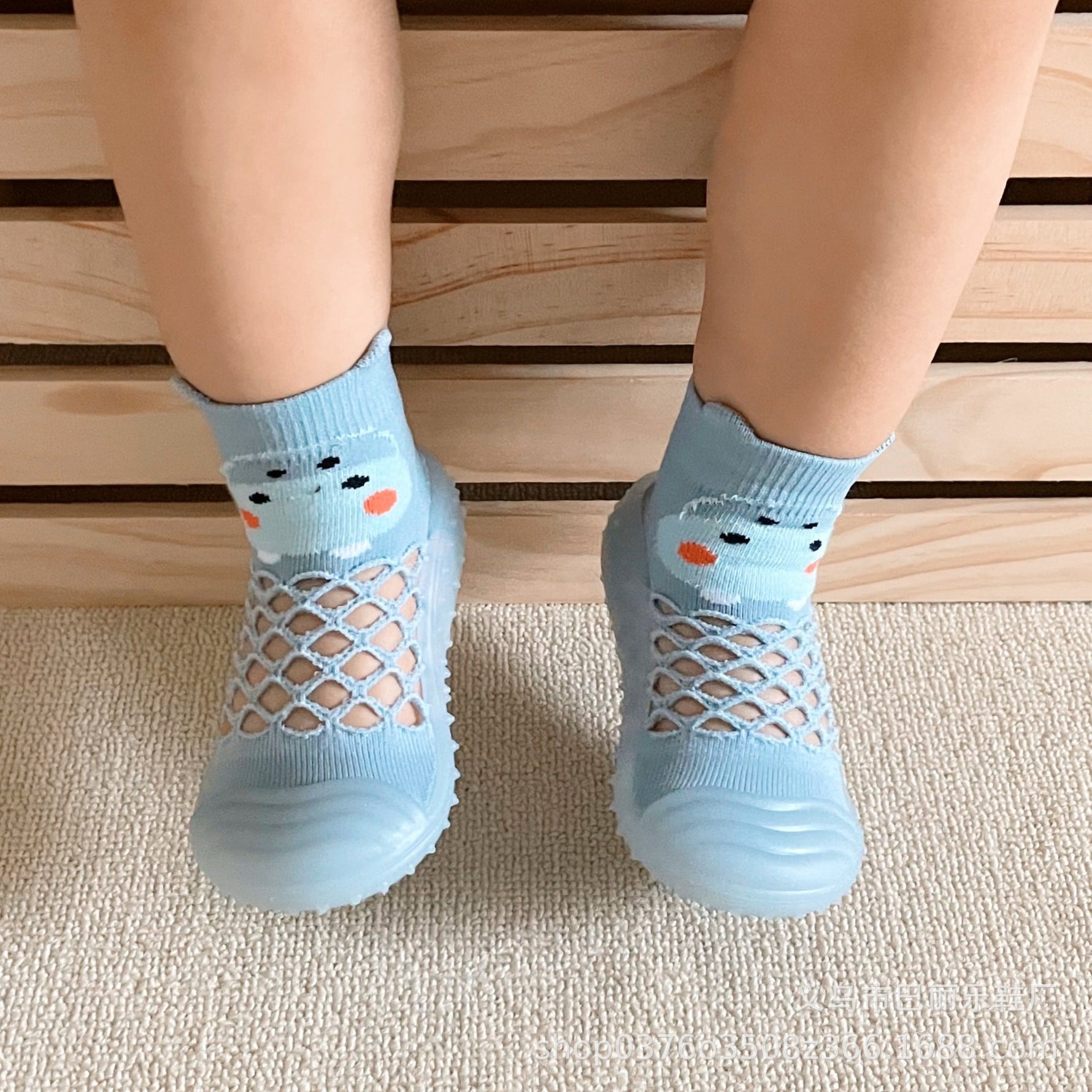 Babysocken im Tiermotiv für barfuß Schuhe