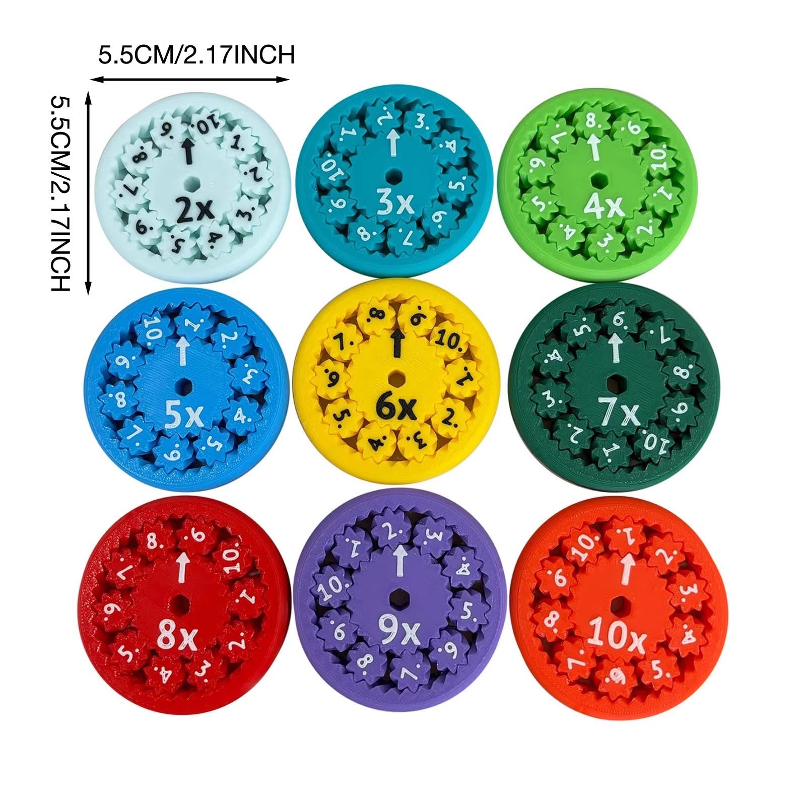 Lernspiel Fidget Spinner für Mathematik