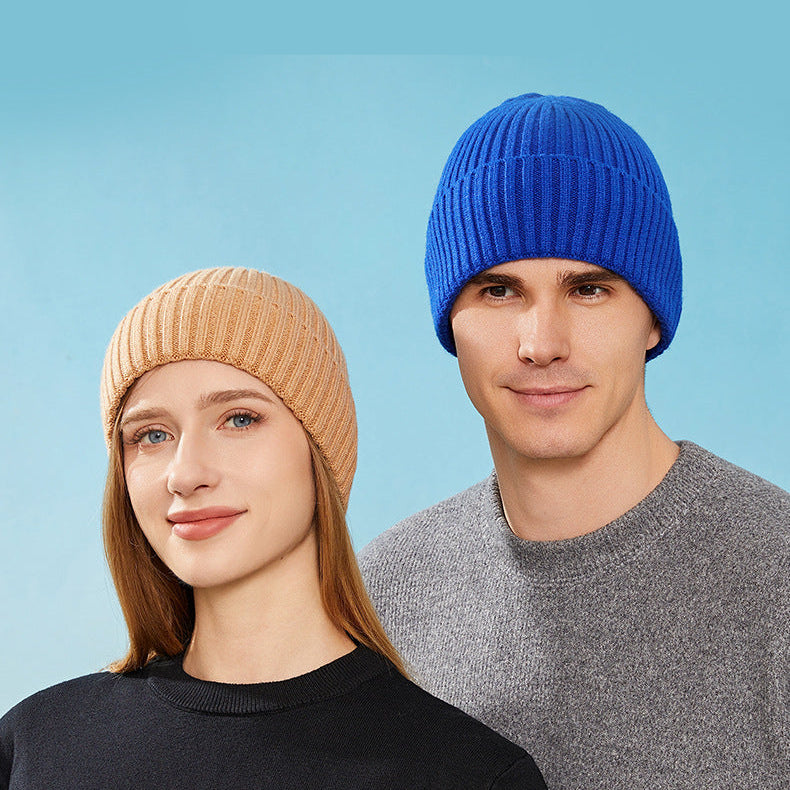 Stylish Women's Knitted Beanie – Stretchy & Comfortable for Everyday Wear